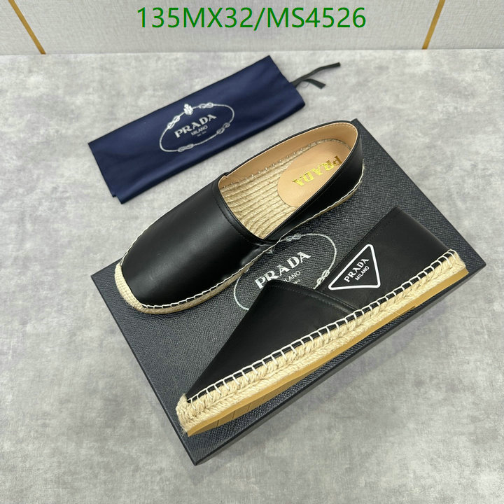 Prada-Men shoes Code: MS4526 $: 135USD