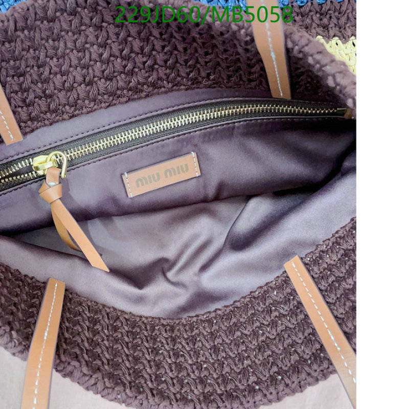 Miu Miu-Bag-Mirror Quality Code: MB5058 $: 229USD