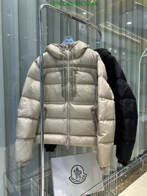 Moncler-Down jacket Men Code: MC5244 $: 189USD