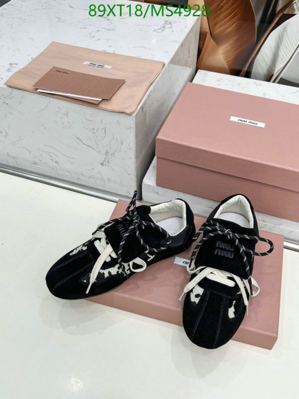 Miu Miu-Women Shoes Code: MS4928 $: 89USD