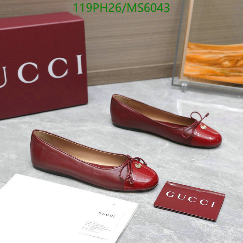 Gucci-Women Shoes Code: MS6043 $: 119USD