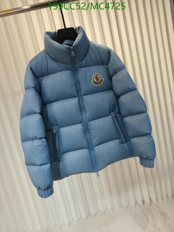 Moncler-Down jacket Men Code: MC4725 $: 199USD