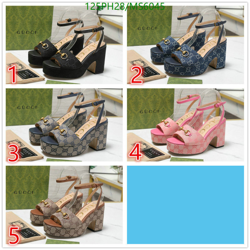 Gucci-Women Shoes Code: MS6045 $: 125USD
