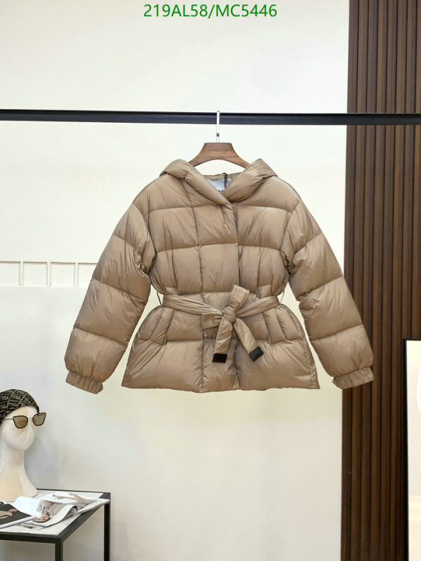 MaxMara-Down jacket Women Code: MC5446 $: 219USD