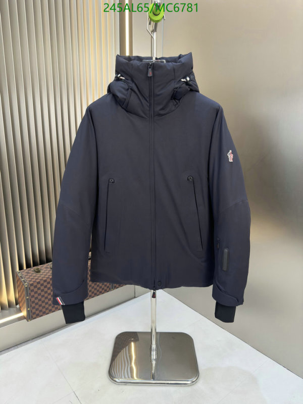 Moncler-Down jacket Men Code: MC6781 $: 245USD