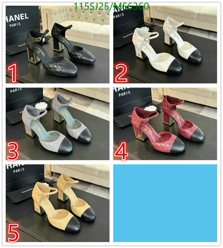 Chanel-Women Shoes Code: MS6360 $: 115USD