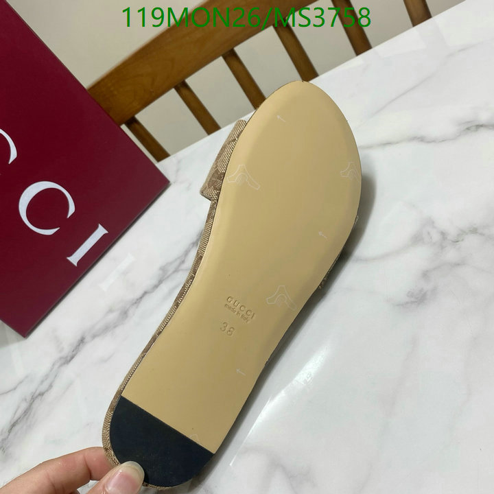 Gucci-Women Shoes Code: MS3758 $: 119USD