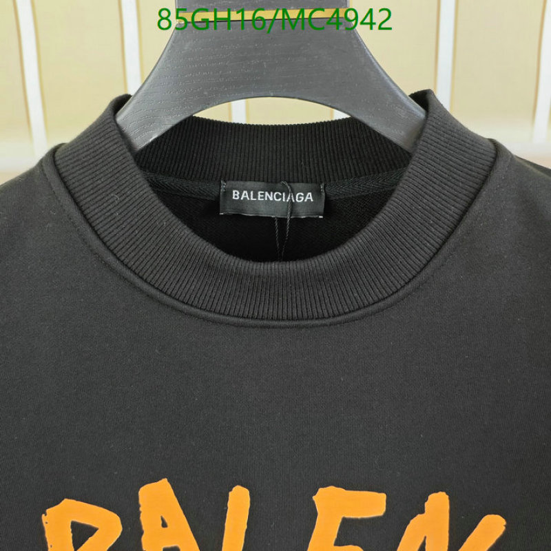 Balenciaga-Clothing Code: MC4942 $: 85USD