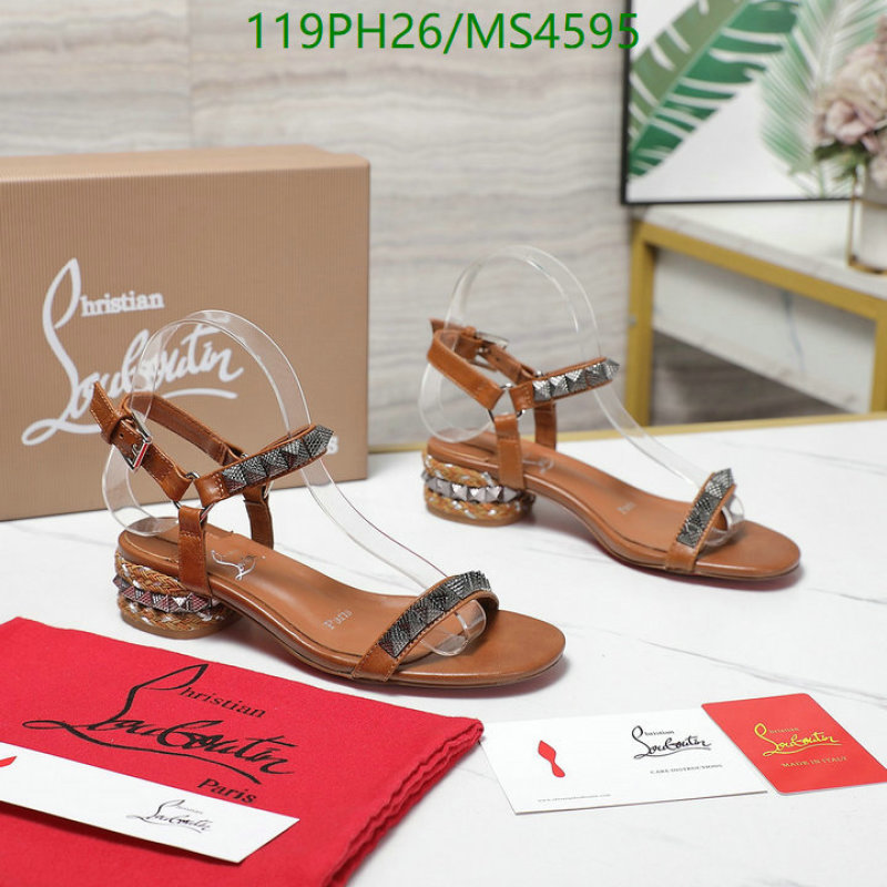 Christian Louboutin-Women Shoes Code: MS4595 $: 119USD