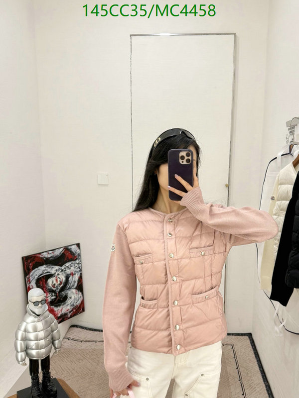 Moncler-Down jacket Women Code: MC4458 $: 145USD