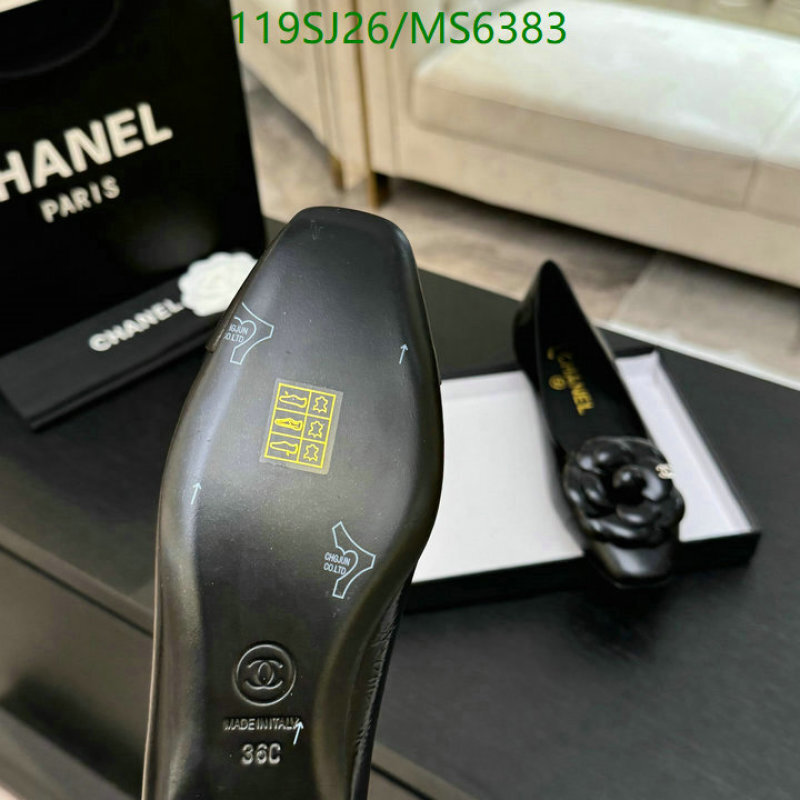 Chanel-Women Shoes Code: MS6383 $: 119USD