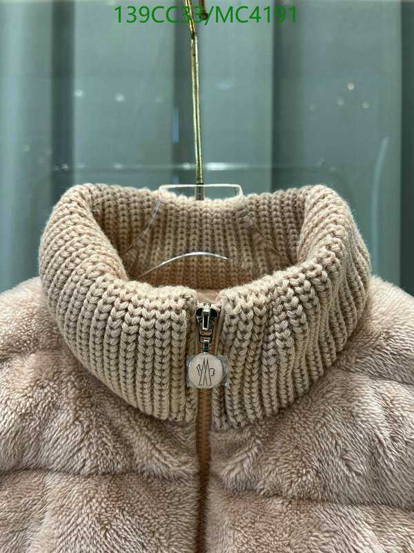Moncler-Down jacket Women Code: MC4191 $: 139USD