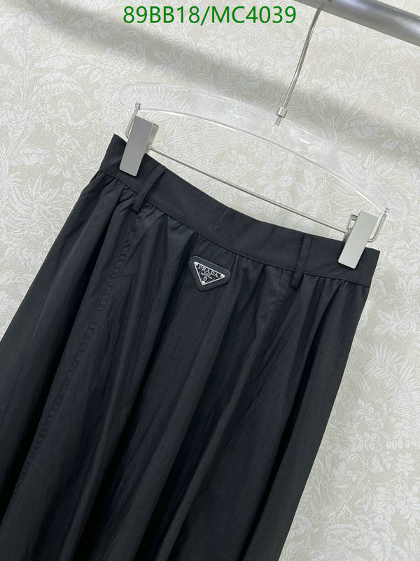 Prada-Clothing Code: MC4039 $: 89USD