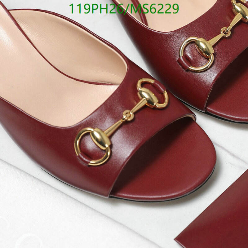 Gucci-Women Shoes Code: MS6229 $: 119USD