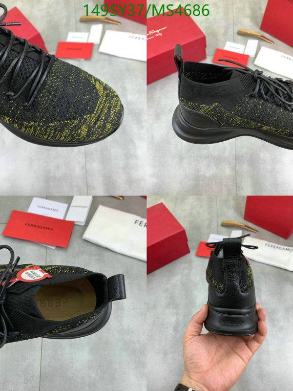 Ferragamo-Men shoes Code: MS4686 $: 149USD