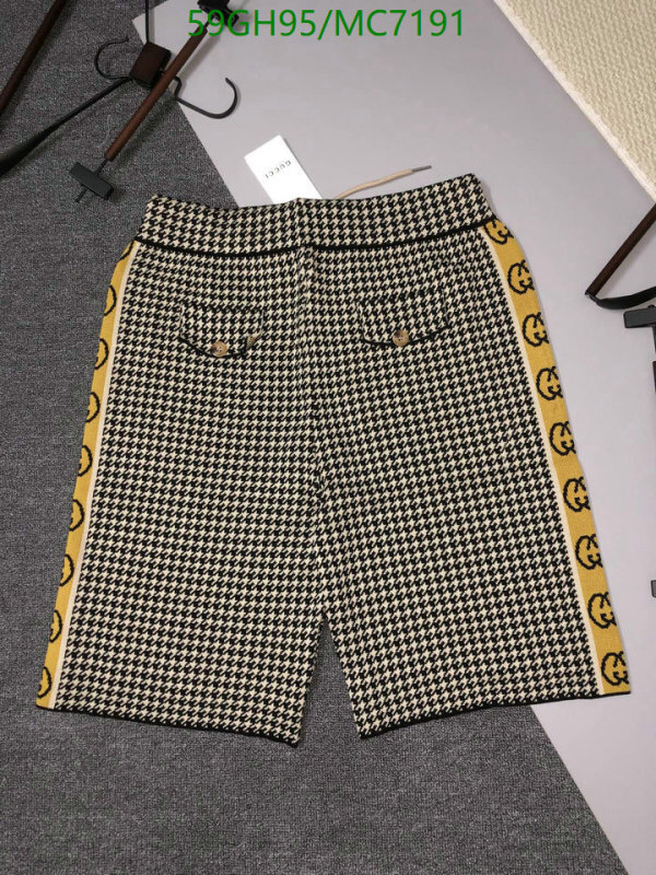 Gucci-Clothing Code: MC7191 $: 59USD