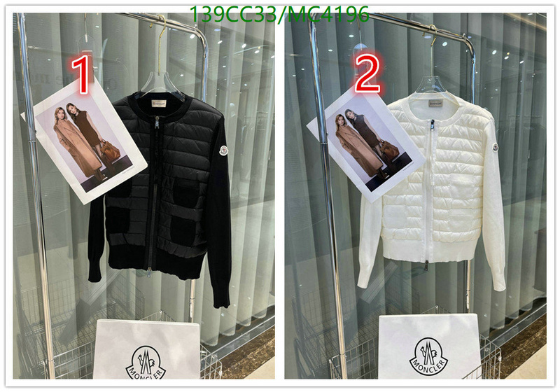 Moncler-Down jacket Women Code: MC4196 $: 139USD