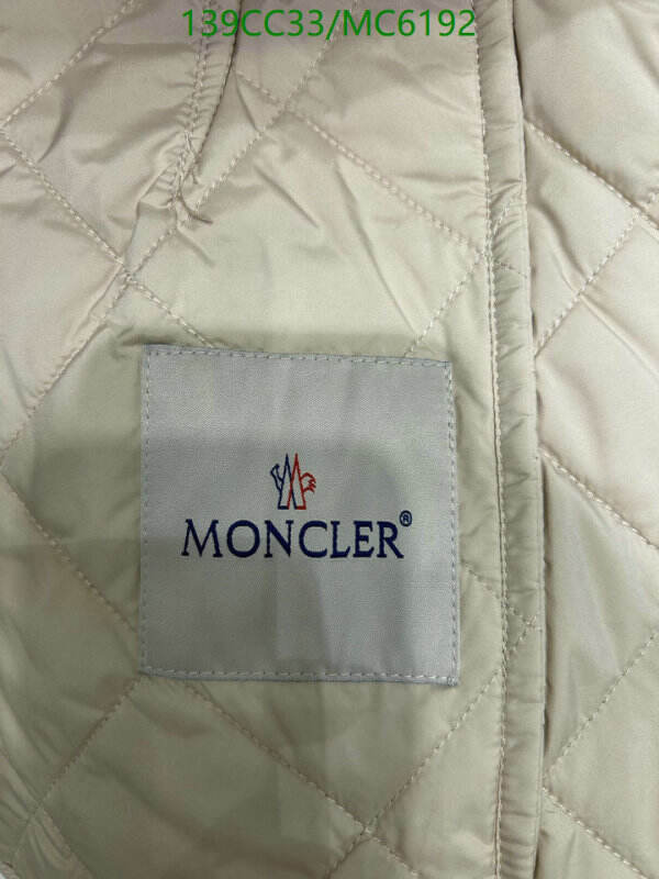Moncler-Down jacket Women Code: MC6192 $: 139USD