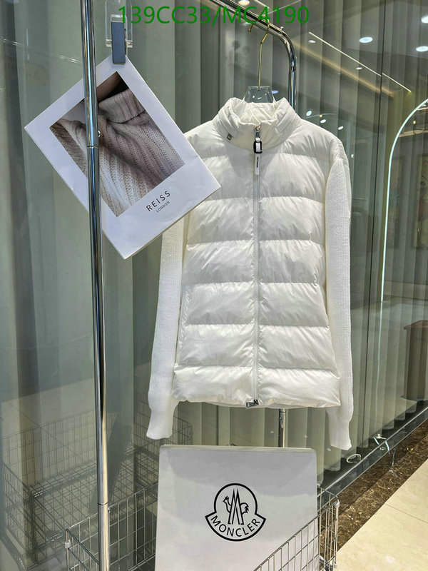Moncler-Down jacket Women Code: MC4190 $: 139USD