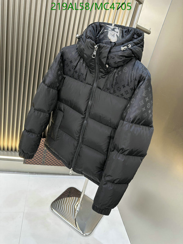 LV-Down jacket Men Code: MC4705 $: 219USD