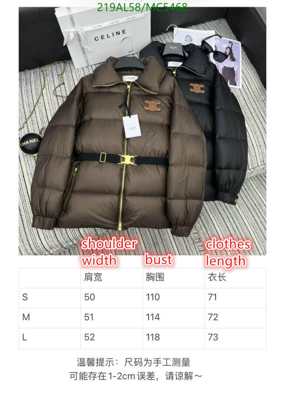Celine-Down jacket Women Code: MC5468 $: 219USD