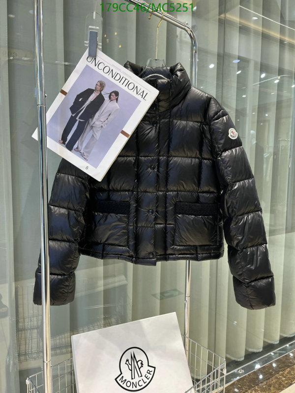 Moncler-Down jacket Women Code: MC5251 $: 179USD