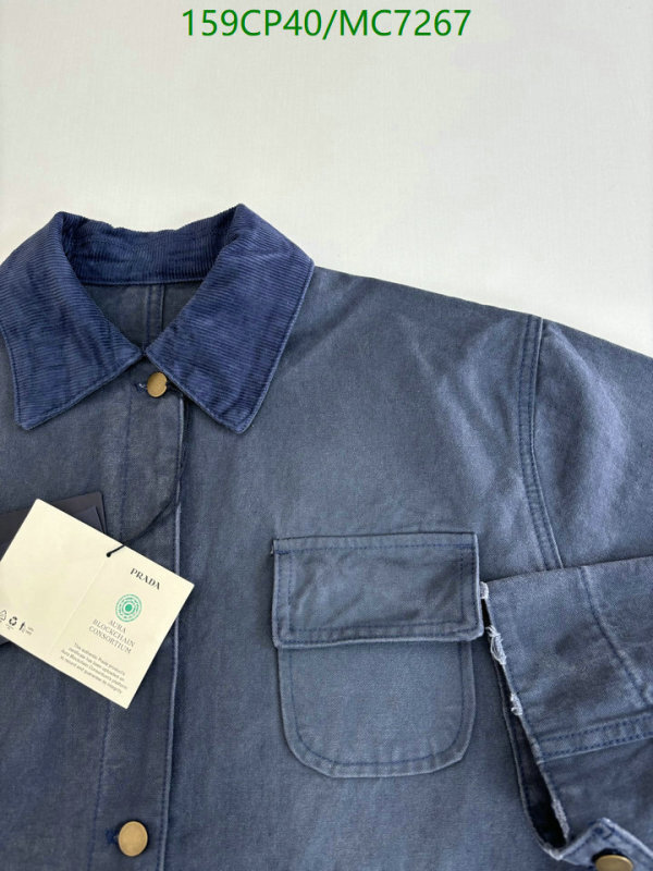 Prada-Clothing Code: MC7267 $: 159USD