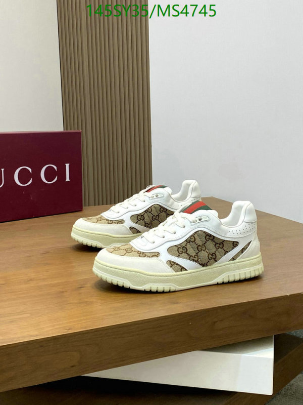 Gucci-Men shoes Code: MS4745 $: 145USD