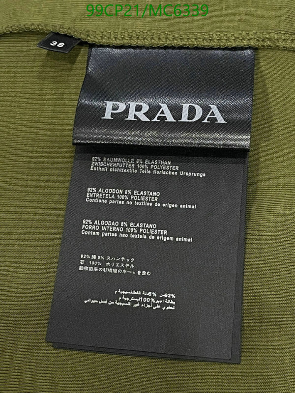 Prada-Clothing Code: MC6339 $: 99USD