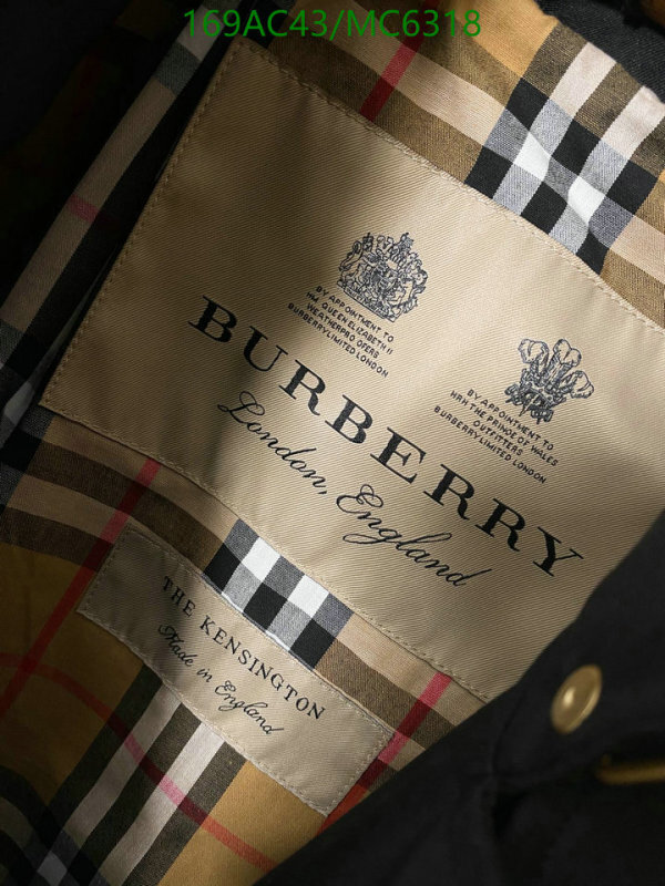 Burberry-Down jacket Women Code: MC6318 $: 169USD