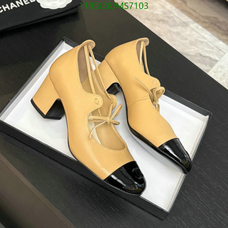 Chanel-Women Shoes Code: MS7103 $: 119USD