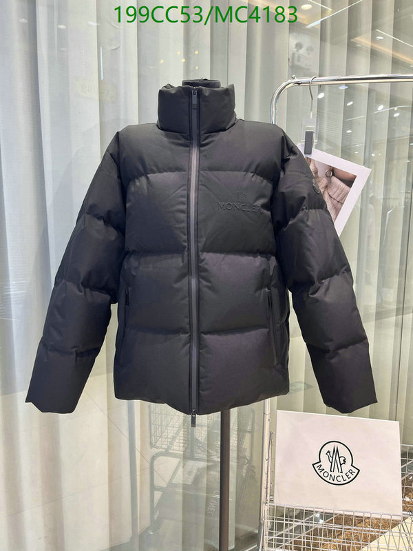 Moncler-Down jacket Men Code: MC4183 $: 199USD