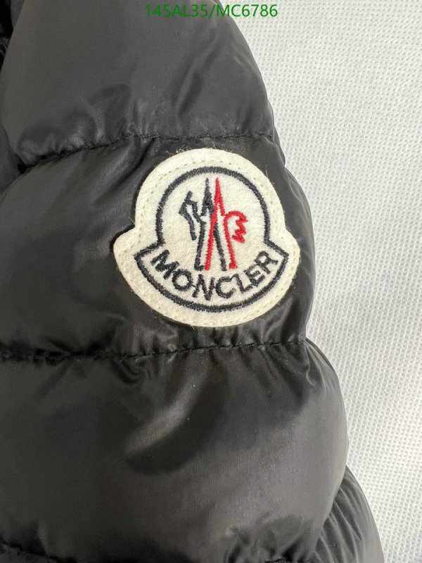 Moncler-Down jacket Women Code: MC6786 $: 145USD