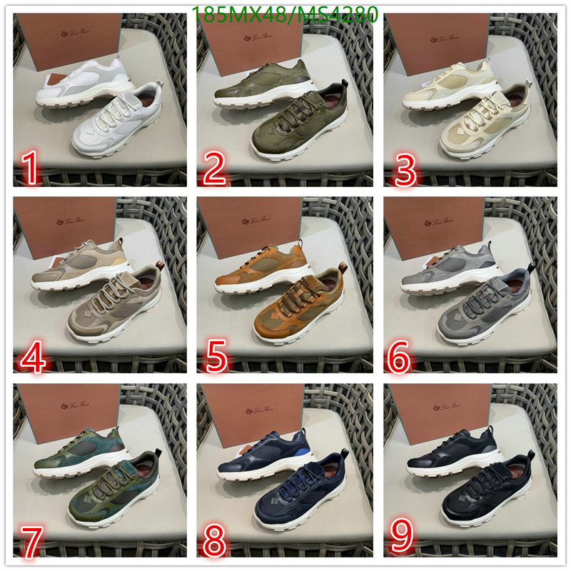 Loro Piana-Men shoes Code: MS4280 $: 185USD
