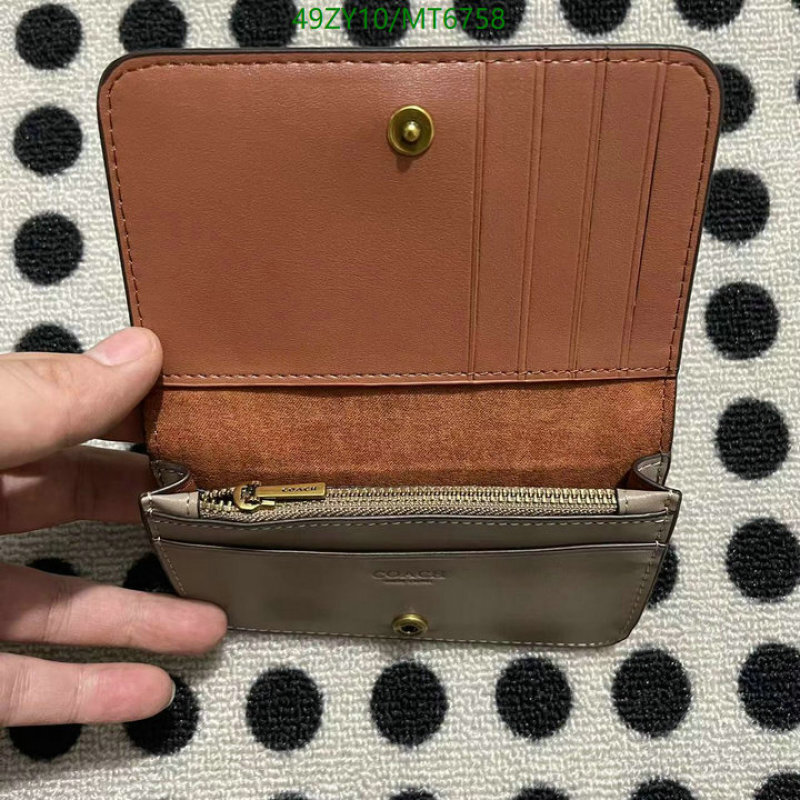Coach-Wallet-4A Quality Code: MT6758 $: 49USD