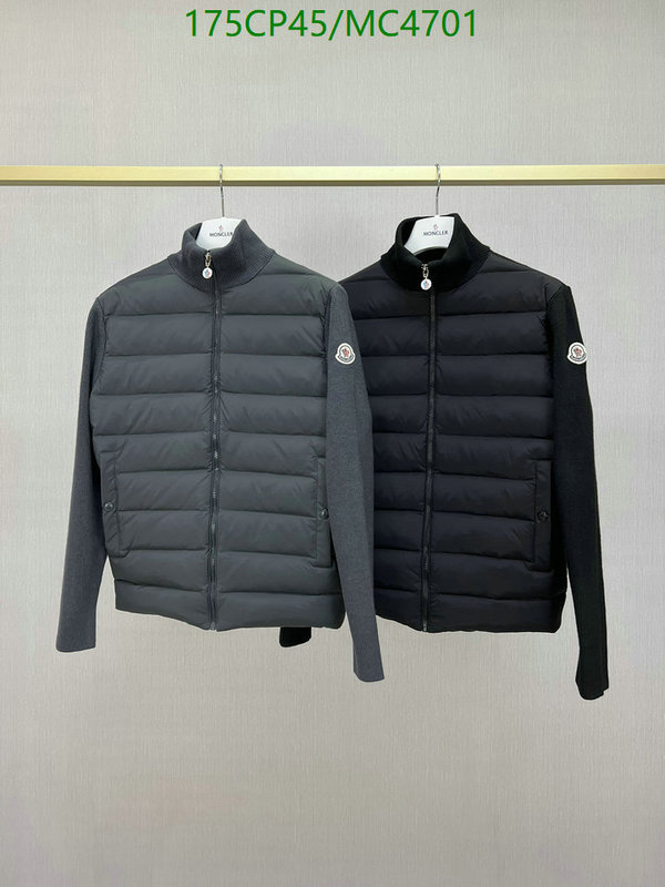 Moncler-Down jacket Men Code: MC4701 $: 175USD