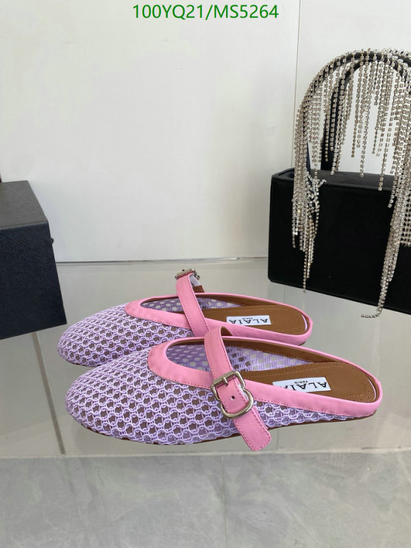 ALAIA-Women Shoes Code: MS5264 $: 100USD