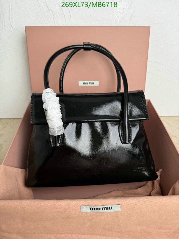 Miu Miu-Bag-Mirror Quality Code: MB6718 $: 269USD
