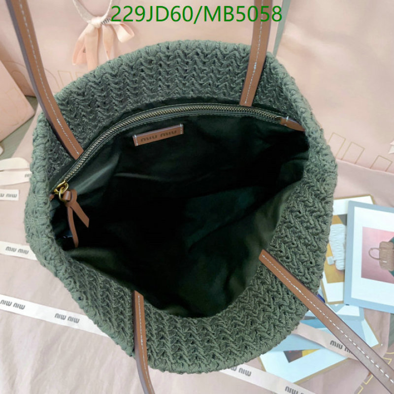 Miu Miu-Bag-Mirror Quality Code: MB5058 $: 229USD