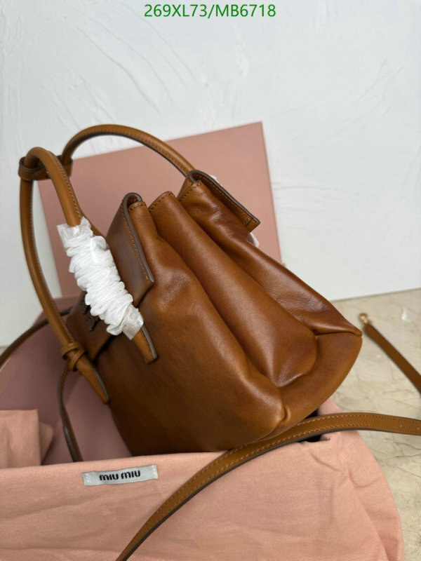 Miu Miu-Bag-Mirror Quality Code: MB6718 $: 269USD