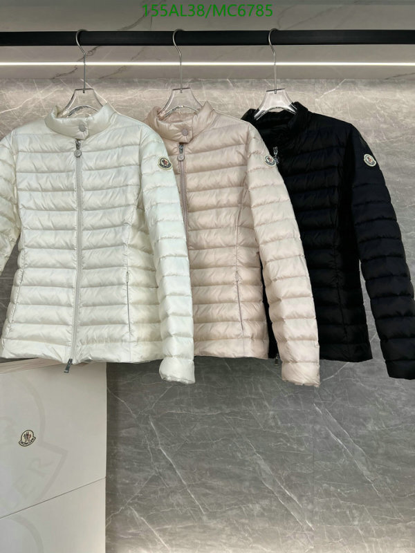 Moncler-Down jacket Women Code: MC6785 $: 155USD