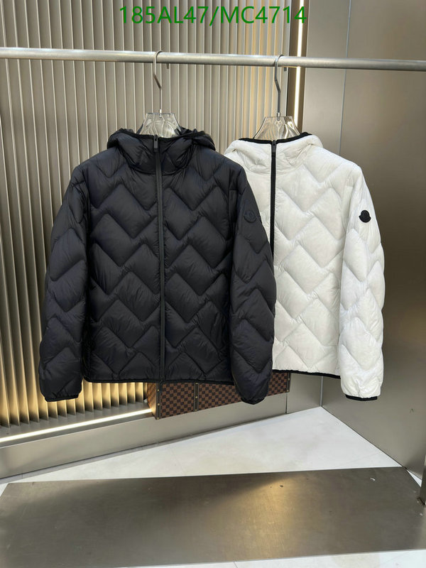 Moncler-Down jacket Men Code: MC4714 $: 185USD