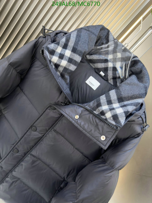 Burberry-Down jacket Women Code: MC6770 $: 249USD