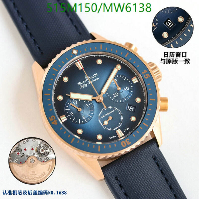 Blancpain-Watch-Mirror Quality Code: MW6138 $: 515USD