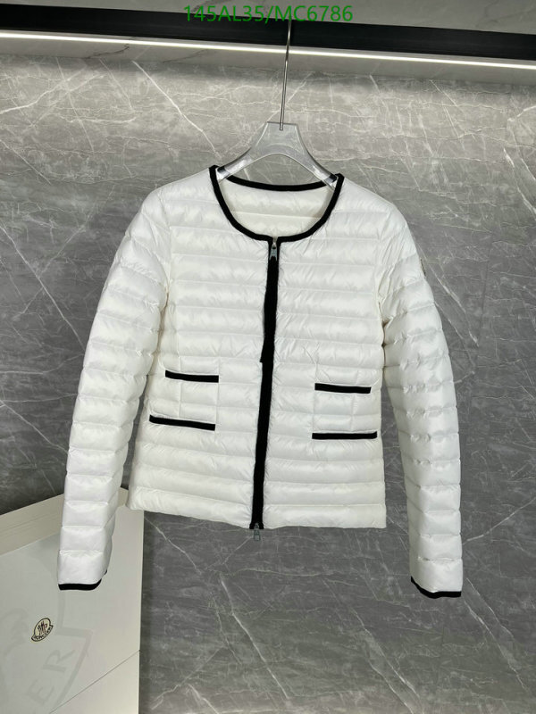 Moncler-Down jacket Women Code: MC6786 $: 145USD