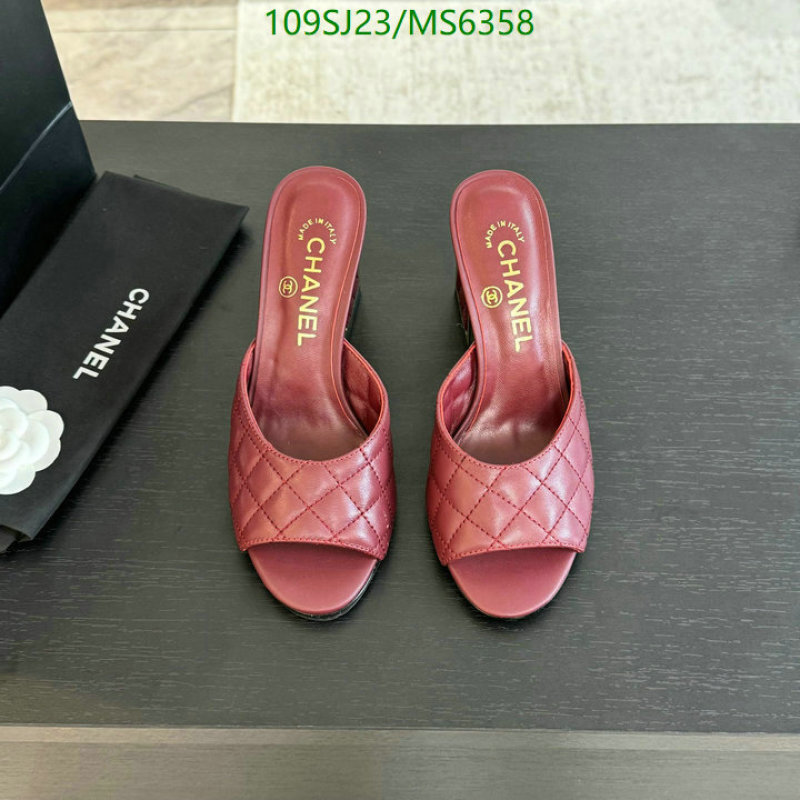 Chanel-Women Shoes Code: MS6358 $: 109USD