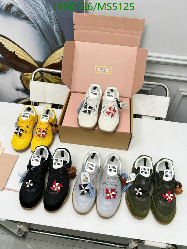 Miu Miu-Women Shoes Code: MS5125 $: 119USD