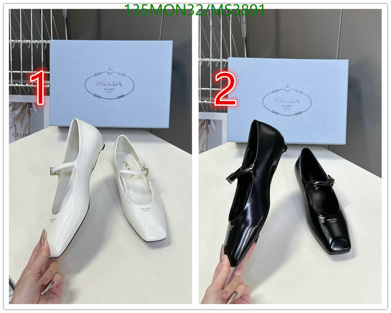 Prada-Women Shoes Code: MS3891 $: 135USD