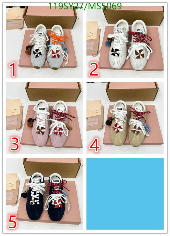 Miu Miu-Women Shoes Code: MS5069 $: 119USD