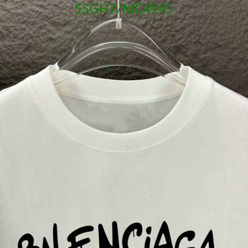Balenciaga-Clothing Code: MC4945 $: 55USD